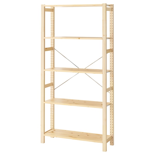 [IKEA/イケア/通信販売]IVAR イーヴァル シェルフユニット, パイン材[8](a)(99582481)