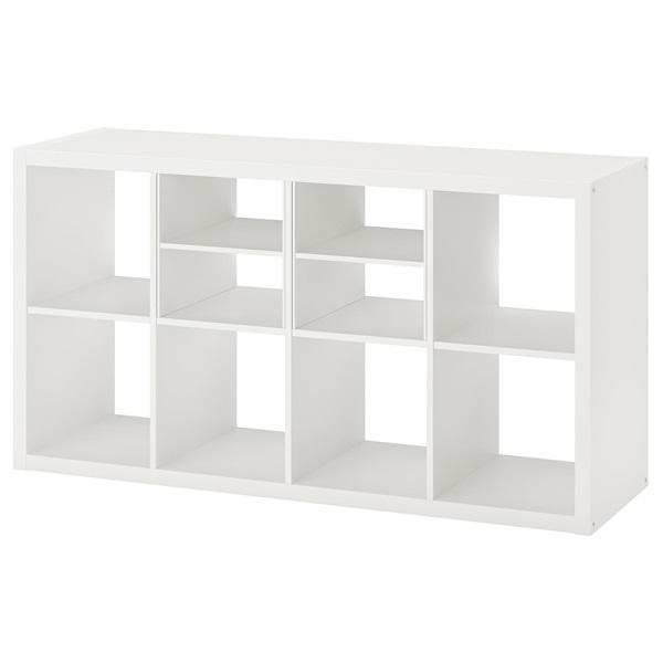 [IKEA/イケア/通販]KALLAX カラックス シェルフユニット, シェルフインサート2個付き/ホワイト[3](d)(59575977)