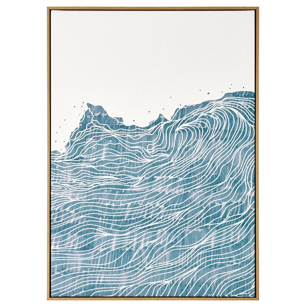 イケア　GRNBY グローンビーアート9点セット, 青い風景, イケア GRNBY グローンビーアート9点セット， 青い風景，