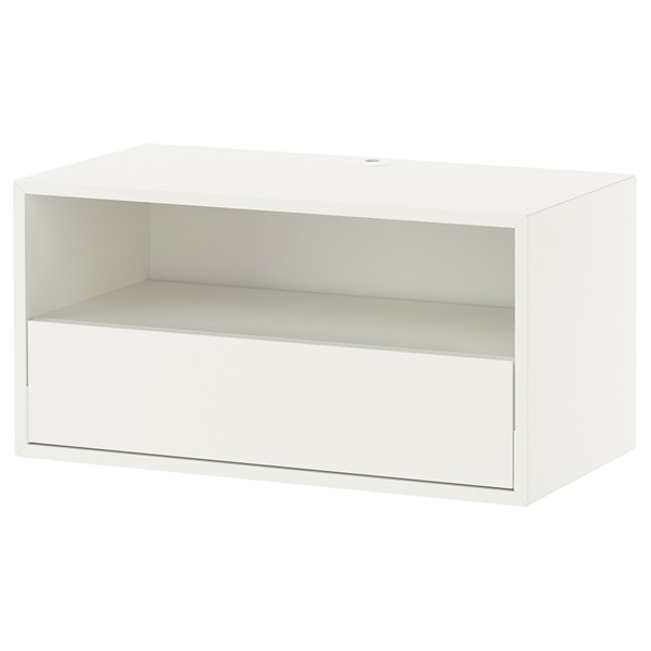 [IKEA/イケア/通販]EKET エーケト メディアシェルフ, ホワイト, 70x35x35 cm[D](d)(70582028)