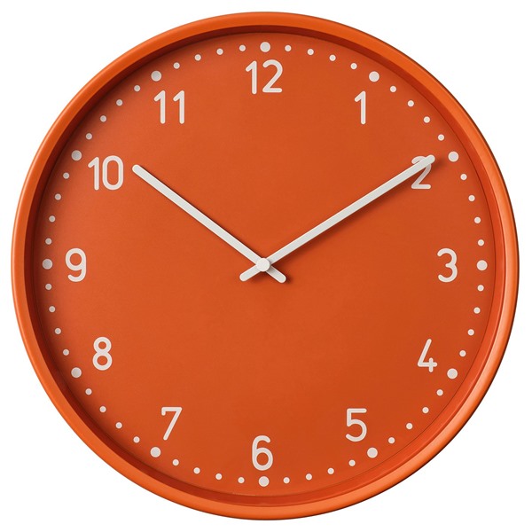 楽天市場】[IKEA/イケア/通販]TESAMMANS テサッマンス 静音 掛け時計