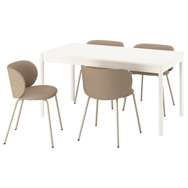 [IKEA/イケア/通販]TONSTAD トンスタード テーブル＆チェア4脚[6](a)(29599772)｜WEBYセレクション　店