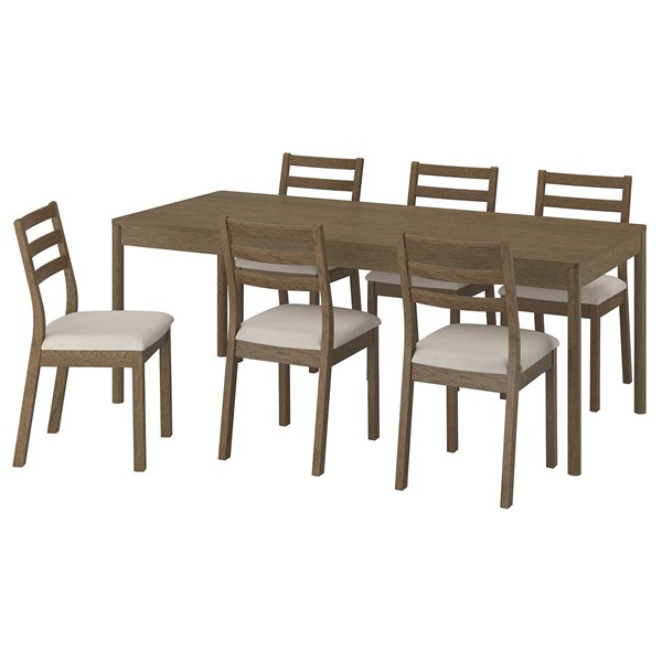 [IKEA/イケア/通信販売]TONSTAD トンスタード / TONSTAD トンスタード 一覧表＆女性議長6脚[8](a)(19602256)
