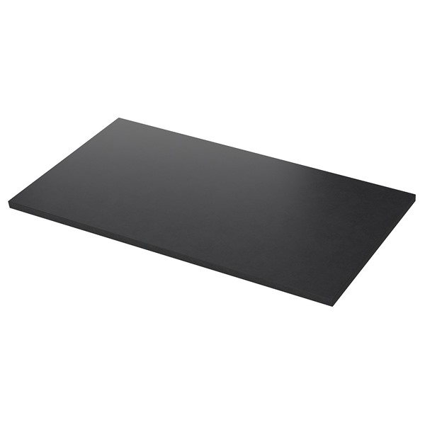 [IKEA/イケア/通信販売]EKBACKEN エークバッケン 細工物いの一番, 黒いこと/ラミネート, 126x65x2.8 糎[I](a)(10609219)