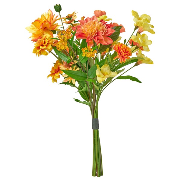 [IKEA/イケア/通販]SMYCKA スミッカ 造花のブーケ, 室内/屋外用/オレンジ, 60 cm[D](c)(70606294) 4,965円