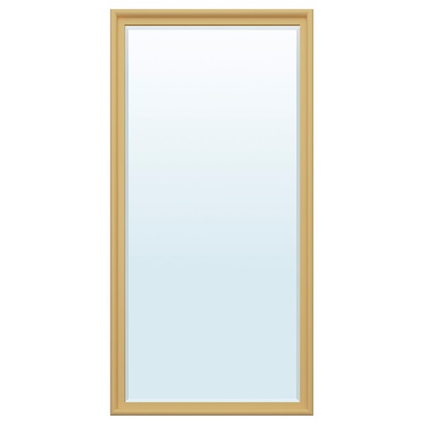 [IKEA/イケア/通販]PINGSTSYREN ピングストスィレン ミラー, ライトイエローベージュ, 60x120 cm[I](a)(80610097)