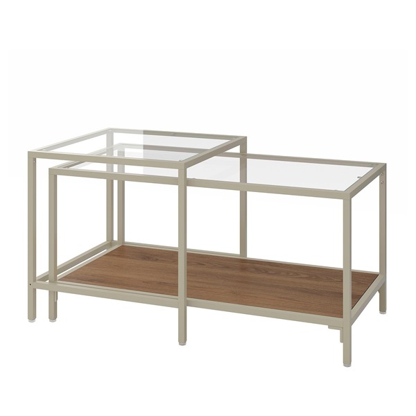 IKEA(イケア) SVALSTA ネストテーブル2点セット, バーチ材突き板 IKEA SVALSTA スヴァルスタ ネストテーブル2点セット バーチ材突き板