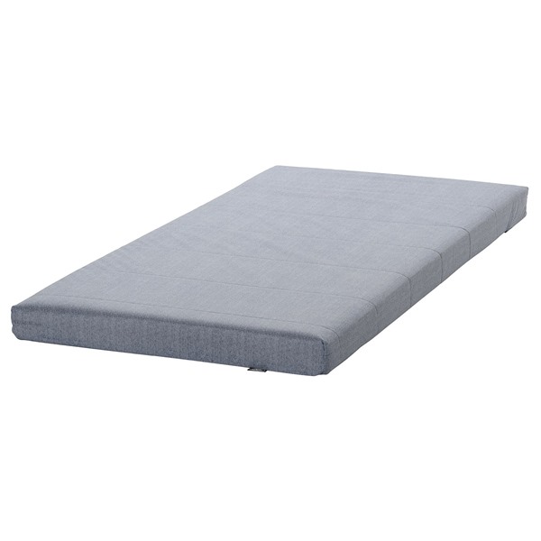 [IKEA/イケア/通信販売]AGOTNES オーゴートネス 質問用紙マットレス, ふつう/ともし火青み, 90x200 糎[F](a)(80480859)