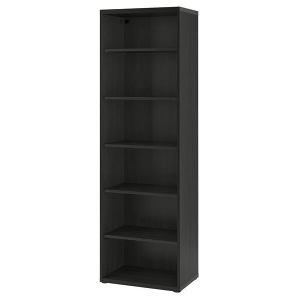 [IKEA/イケア/通信販売]BESTA ベストー シェルフユニット, 棚板5枚付き添い人/黒いこと赤銅色, 60x40x193 糎[6](a)(39590403)