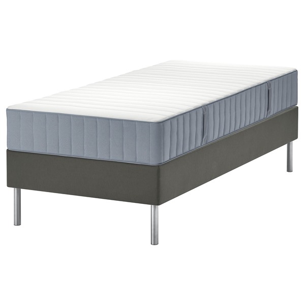 [IKEA/イケア/通信販売]LYNGOR リン行き先 すのこ寝台 マットレス付き添い人, ヴァレヴォーグ ふつう/点火装置青碧 暗然たる薄墨色, 90x200 珊[4](a)(89611059)