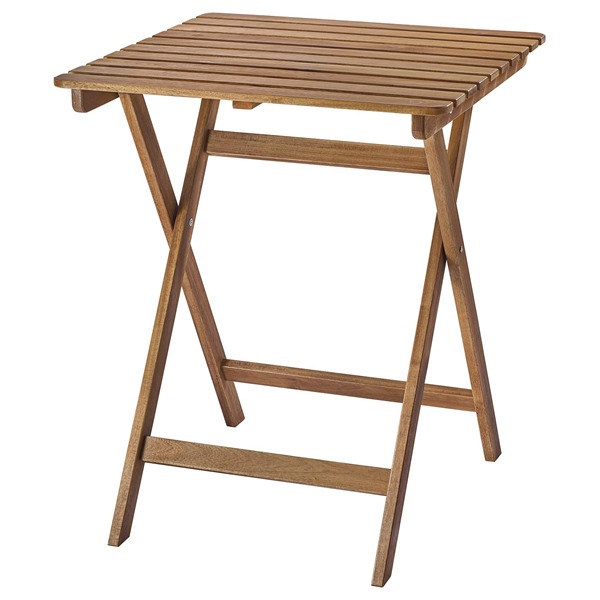 [IKEA/イケア/通信販売]ASKHOLMEN アスクホルメン 速見表 露天用, 折りたたみ式 まっ黒い赤銅色, 60x62 糎[G](a)(50557497)