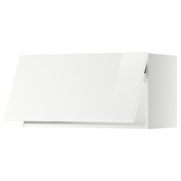 [IKEA/イケア/通販]METOD メトード ウォールキャビネット 横型, ホワイト/リンガフルト ホワイト, 80x37x40 cm[3](a)(79391915) 27,539円