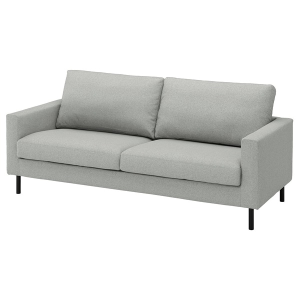 [IKEA/イケア/通販]SALTSJOBADEN サルトショバーデン 3人掛けソファ, トネルード グレー[5](a)(29622579)