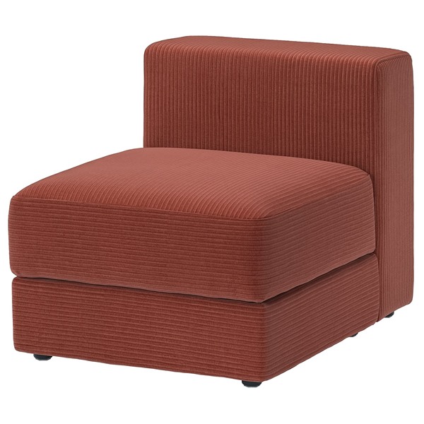 [IKEA/イケア/通販]JATTEBO イェッテボ 1人掛けモジュール 収納付き, サムサーラ ブラウンレッド[3](a)(99607580)