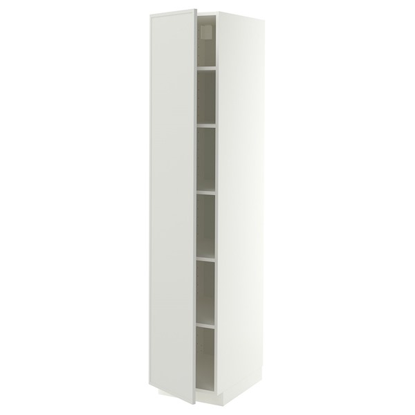 [IKEA/イケア/通信販売]METOD メトード 御機嫌押し入れ 棚板付き添い人, 白いこと/アスプウッデン 点火装置薄墨色, 40x60x200 糎[6](a)(29605674)