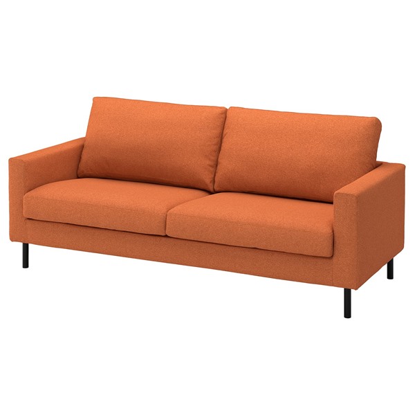 [IKEA/イケア/通販]SALTSJOBADEN サルトショバーデン 3人掛けソファ, トネルード レッドブラウン[5](a)(09622580)