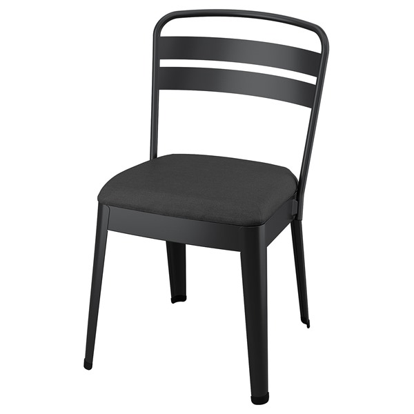 [IKEA/イケア/通販]RAMSNAS ラムスネス チェア, チャコール/ヴィースレ ダークグレー[D](70636446)｜WEBYセレクション　店