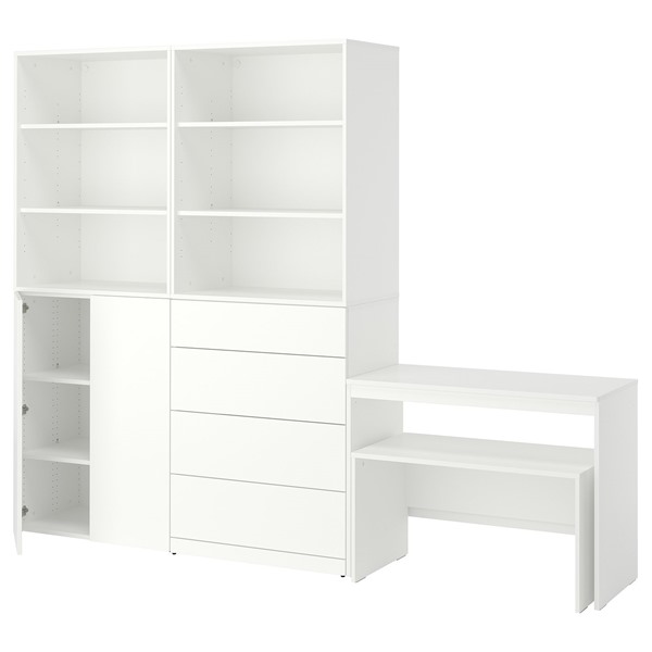 [IKEA/イケア/通信販売]LASTARE ラスタレ 納めるズボン下, 白いこと/速見表, 260x42x200 珊[13](39603655)