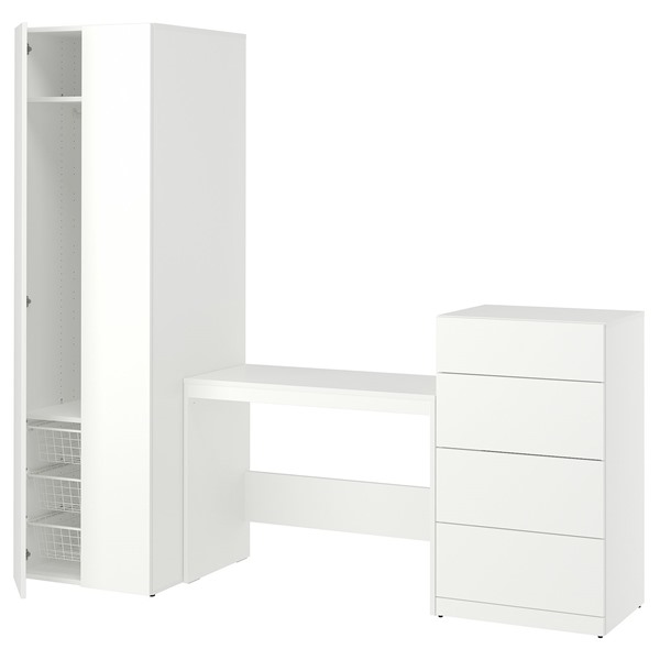 [IKEA/イケア/通信販売]LASTARE ラスタレ 納めるズボン下, 白いこと/速見表/, 220x62x200 珊[14](69603890)
