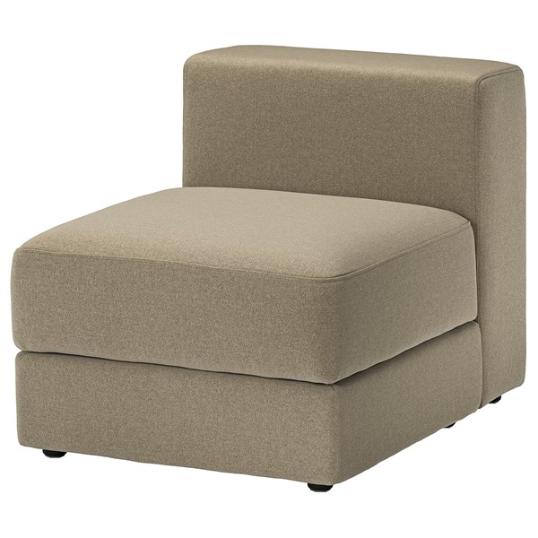 [IKEA/イケア/通販]JATTEBO イェッテボ 1人掛けモジュール 収納付き, ヨハネスホブ ブラウンベージュ[3](49607568) 61,595円