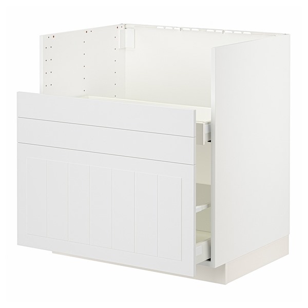 [IKEA/イケア/通信販売]METOD メトード / MAXIMERA マキシメーラ 軍事基地押し入れ TALLSJON/タルショーン シンク用, 白いこと/ステーンスンド 白いこと, 80x60 珊[7](89618602)