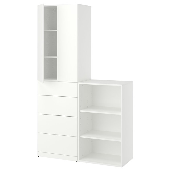 [IKEA/イケア/通販]LASTARE ラスタレ 収納コンビネーション, ホワイト, 120x42x200 cm[8](09603633)