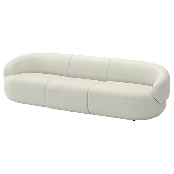 [IKEA/イケア/通販]LILLESATER リレセーテル 4人掛けソファ, アクスヴァラ オフホワイト[5](69614266)｜WEBYセレクション　店