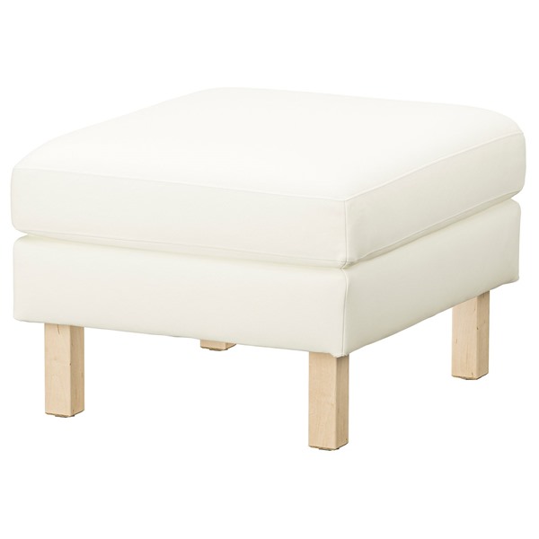 [IKEA/イケア/通信販売]SALTSJOBADEN サルトショバーデン オットマン, ブレキンゲ 白いこと[4](29578576)