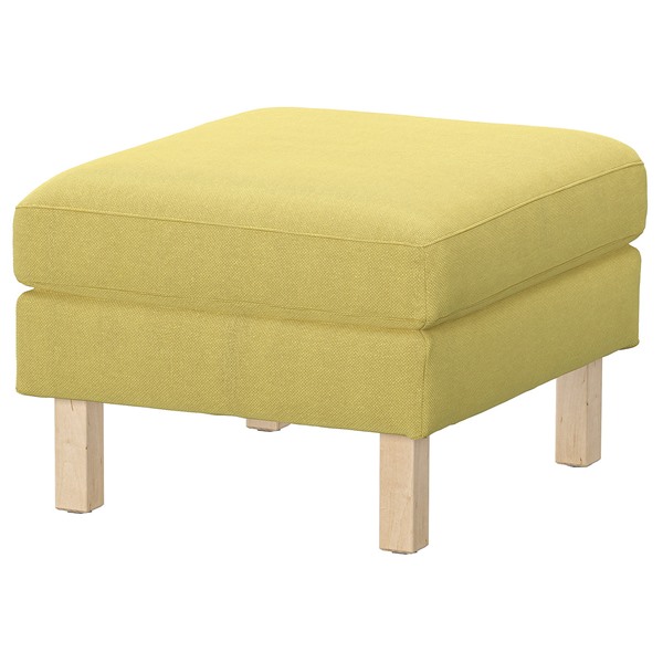 [IKEA/イケア/通信販売]SALTSJOBADEN サルトショバーデン オットマン, フリードトゥナ 黄色[4](69602372)