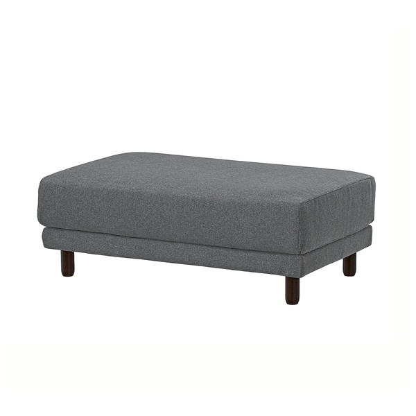 [IKEA/イケア/通信販売]UPPAKRA ウッポークラ オットマン, ヨハネスホブ うす暗い薄墨色[4](99619371)