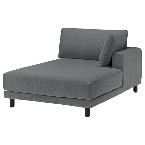 [IKEA/イケア/通販]UPPAKRA ウッポークラ 寝椅子モジュール, アームレスト付き 右/ヨハネスホブ ダークグレー[5](89620515)｜WEBYセレクション　店