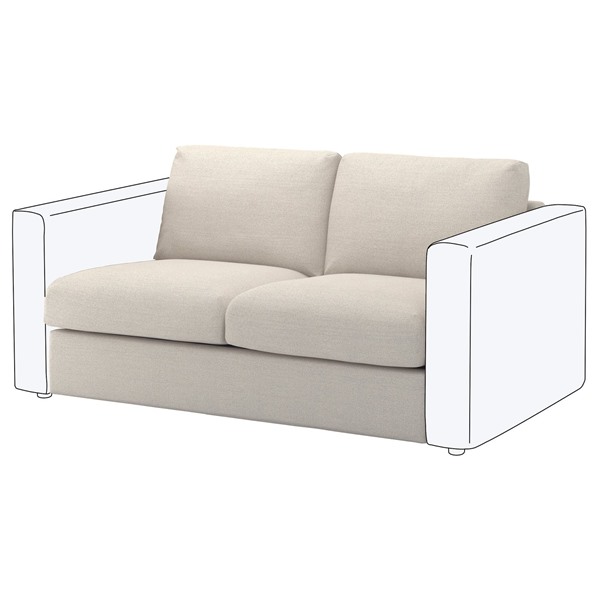 [IKEA/イケア/通販]VIMLE ヴィムレ 2人掛けソファセクション, グンナレド ベージュ[LD](89392410)｜WEBYセレクション　店