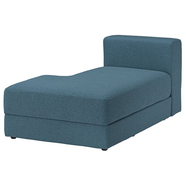 [IKEA/イケア/通販]JATTEBO イェッテボ 寝椅子モジュール 左, アクスヴァラ ダークグレーブルー[3](09618658)｜WEBYセレクション　店