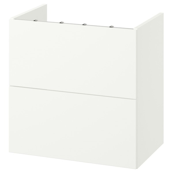 [IKEA/イケア/通販]ENHET エーンヘート洗面台 引き出し付き, ホワイト,60x42x60 cm[D](10623022)｜WEBYセレクション　店