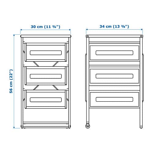 IKEA/イケア/通販]LENNART レッナールト 引き出しユニット