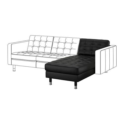 [IKEA/イケア/通信販売]LANDSKRONA ランズクローナ 加えること用寝腰掛け, グラン/ボームスタード 黒いこと/金属元素[天使の都市](a)(39124033)