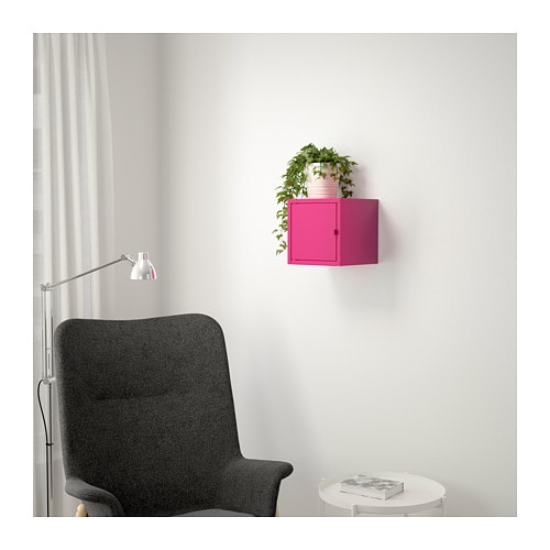 IKEA イケア LIXHULT リックスフルト キャビネット ピンク　ホワイト IKEA/イケア/通販】LIXHULT リックスフルト キャビネット, メタル