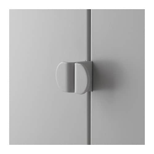 IKEA イケア LIXHULT リックスフルト キャビネット2台セット匿名発送 LIXHULT リックスフルト キャビネットコンビネーション, グレー