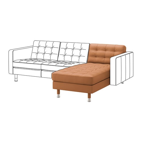 [IKEA/イケア/通信販売]LANDSKRONA ランズクローナ 加えること用寝腰掛け, グラン/ボームスタード ゴールデン赤銅色/金属元素[天使の都市](a)(79269175)