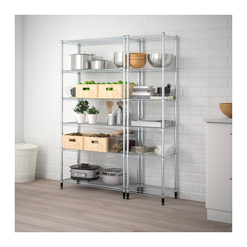 楽天市場】[IKEA/イケア/通販]OMAR オマル シェルフユニット, 亜鉛