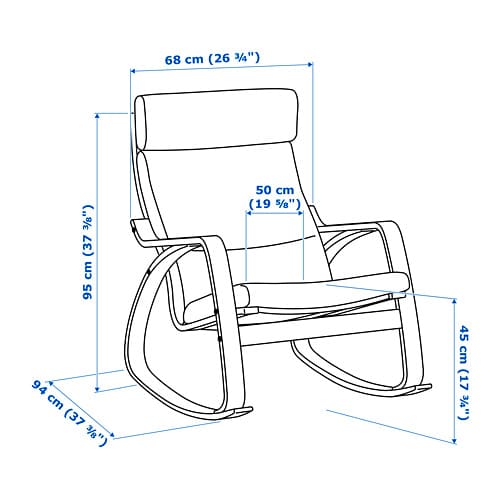 Rudi Blog: Ikea Poang Rocking Chair Dimensions