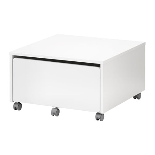 [IKEA/イケア/通販]SLAKT スレクト 収納ボックス キャスター付き, ホワイト[E](c)(50362975)｜WEBYセレクション　店