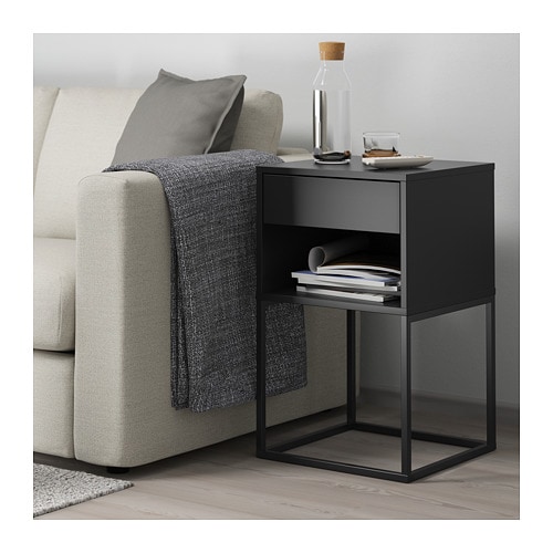 【楽天市場】【IKEA/イケア/通販】 VIKHAMMER ヴィークハムメル ベッドサイドテーブル, ホワイト(d)(80388974