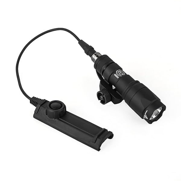 シュアファイア M300A タイプ スカウトライト フラッシュライト デュアルスイッチ付 20mmレール対応 600ルーメン サバゲー タクティカルライト