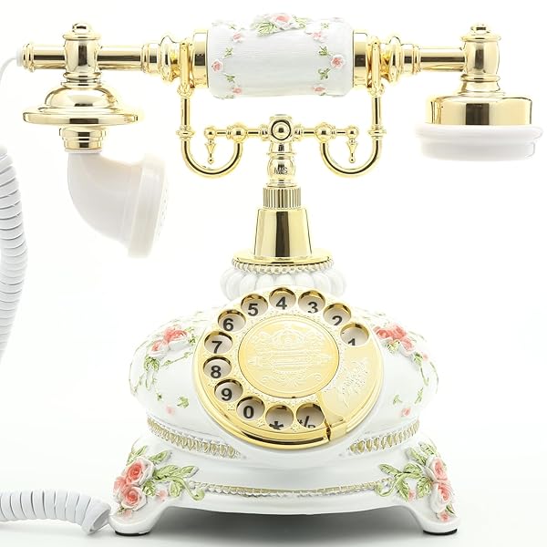 楽天市場】高級陶磁器 アンティーク 電話機 Porcelain Telephone