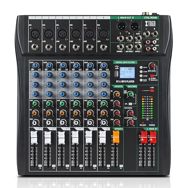 16DSP DJオーディオミキサーアンプ Amazon | STARTIST DJ オーディオミキサーアンプ/サウンドボード