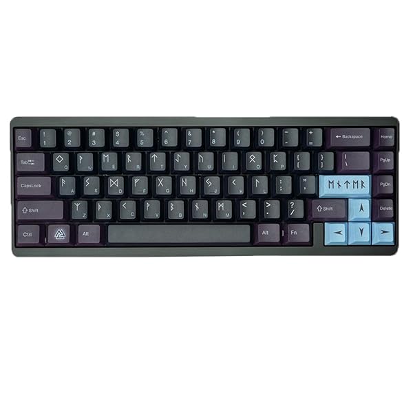 VARMILO Muse65 有線鍵盤、磁気取り替えっこ付き添い人、0.02MM までの弾丸道路銃の引き金、完膚なきまで CNC 金属元素入れものと UV 銀鏡瑠璃うしろ側一皿を備えた FPS 電気蓄音機向けゲーミングキーボード (無水亜ヒ酸 Gard, 磁気ジェイドPr