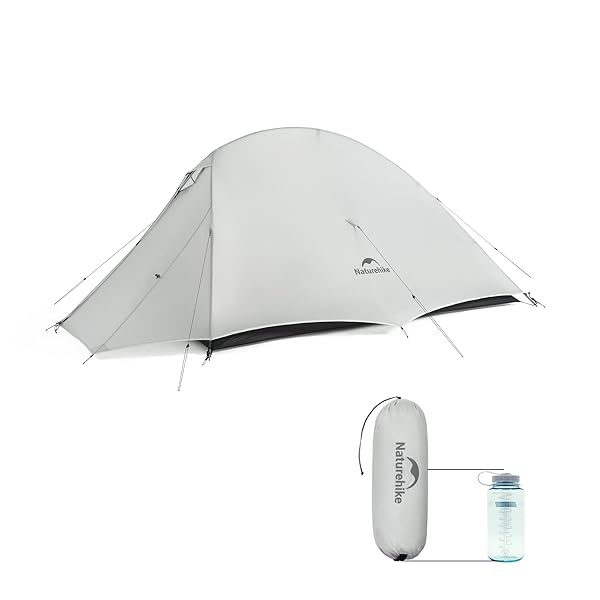 Naturehike Cloudup UL 1.06/1.22kg超軽量 テント 1/2人用 登山 流線形防風 7級風対応 防暴雨15Dナイロン コンパクト 防結露 通気 頑丈でエコな軽量ポール 広がったサイズ 快速設営 ハイキング 収納袋付き 専用｜彩り堂