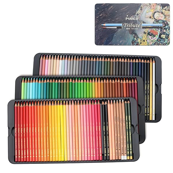 100色色鉛筆 水彩画 労働者階級用色鉛筆仕かける小わっぱ 水溶性色えんぴつ パステル色の芯 御膳上等 塗り絵木筆仕かける 成年者塗り絵塗り分かりやすい 重ねペンキ塗り能力のあるな10層 毛筆と木筆削り付 鉄箱入，3320-100色 日用品雑貨・文房具・手芸-文房具・事務用品-その他