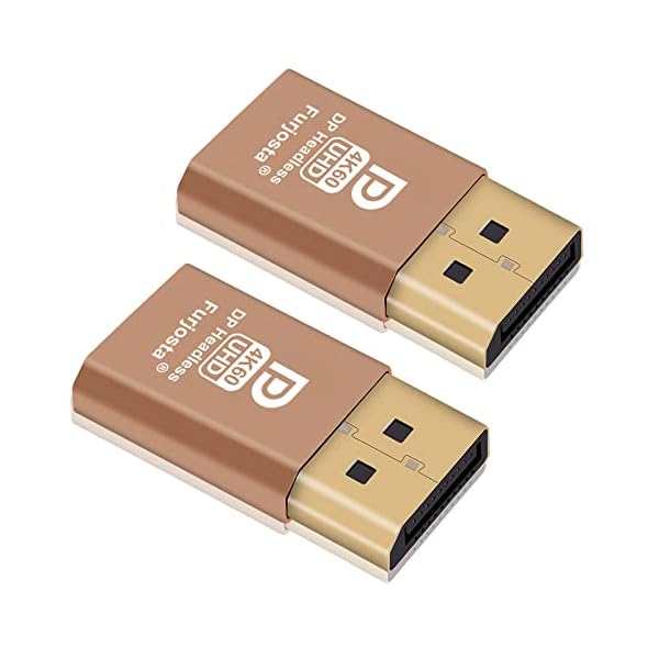 青色点火装置付き添い人パソコン 4K DisplayPort当てずっぽうディスプレイエミュレーター、ヘッドレスモードに相応う、1080@120サイクルから4096x2160@60サイクルまで相応う、パソコンおよびMacに相応う-2